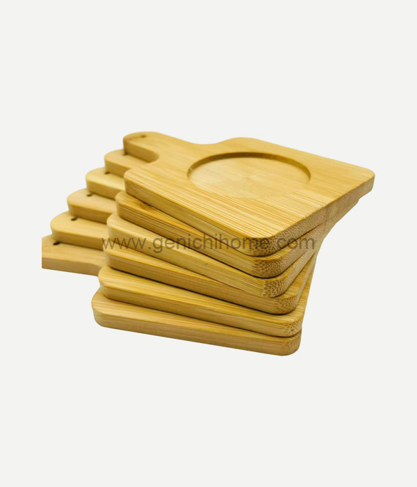 Are Bamboo Coasters easy to clean?